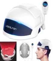 Hair Regrow LED Infrared Light Helmet Fast Hair Growth Cap Hairs Loss Solution For Men Women LLLT Laser Treatment Hair Hats5127081