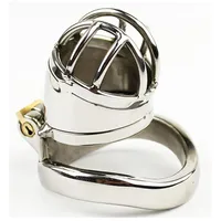 Chaste Bird Male Stainless Steel Cock Cage Penis Ring Chastity Device with Stealth New Lock Adult sexy Toys A271294u