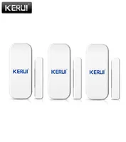 Alarmtillbehör Kerui 433MHz trådlös dörrfönster Sensor Öppen detektor GSM PSTN Home System Security Voice Burglar Smart 221101