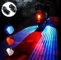 Motorcycle Angel Wings Projection Light Kit Sousbody Courtesty Ghost Shadow Lights Neon Ground Effet Lights4916415
