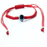 Navio 20pcs Lucky Red String Thread Rode Bracelet Blue Turkish Evil Eye Charm Little Girls Children Braided246a