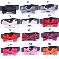 20 Colour Formal Commercial Solid Marriage Necktie for Children Candy Boys Girls Bow Tie Butterflies BT16471209N