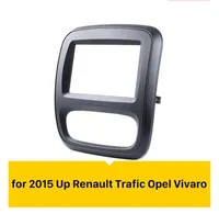 Pannello Dashboard di installazione stereo automatica 2 fascia di radio DIN per 2015 UP Renault Trafic Opel Vivaro Dash Kit DVD Pannello4626043