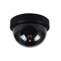 Dummy Camera Dome Fake Outdoor Indoor Fake Surveillance Camera CCTV Security Camera Flashing Red LED Light for home security305Z