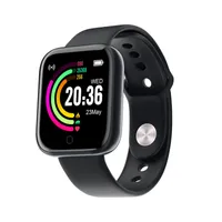 Yezhou Y68 Pulsera inteligente impermeabilizan el reloj Smartwatch Smartwatch Velocidad cardíaca Presión arterial Bluetooth Pulsera deportiva IOS Smart Watch