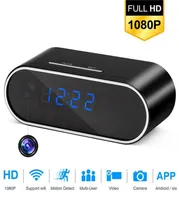 Wall Alarm Clock Camera WiFi Watch Micro Smart Home Remote HD 1080P Mini Camera Night Vision IP P2P Wireless Image Cam Nanny