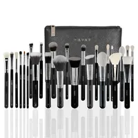 Yavay 25pcs Pennelli Makeup Brushes Set Professional Metting Premium Artiste Yavay En cuir Maquillage Tools Cosmetic Brush Tools Kit258W