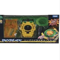 Takara Tom Battle Bayblade Super Z B124 Lançador do rotativo esquerdo Conjunto de brinquedo do conjunto de brinquedos de brinquedo 260m