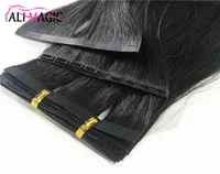 Neues Produkt Invisible Tape Remy Hair Extensions Schnapphaut Schussklebeband Haarerweiterung Clip auf Erweiterungen leicht zu tragen und zu entfernen fakten8465133