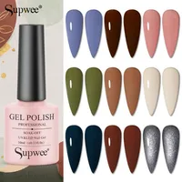 Nail Gel Supwee 10ml Polish Soak Off Manicure Varnishes Semi-permanent UV LED Lacquers Enamel All For Nails Art2531