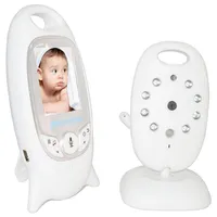 Wireless Video Baby Monitor 2 0 inch Color Security Camera 2 Way Talk NightVision IR LED Temperature Baby Safety Monitoring with 8 Lull231W