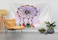 Tapestries Bohemian Ins Mandala TapestryWall Hanging Decoration For Living Room Wind Chime Pattern Background Polyester Covering C8071489