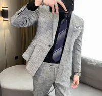Men039s Suits Blazers Asymmetry Blazer 2021 Spring High Quality Personalized Gitter Suit Wedding Dress Two Piece Men Tuxedo