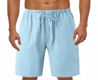 men039s Shorts Mens Casual Spring Pocket Sports Summer Bodybuilding Cotton Linen Short Pants Warm ComfortableMen039s T6MS4423407