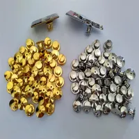 Goldsilver for Military Police Club Jewelry Hatbrass Label Locking Pin Keepers Backs Savers Holders Locks لا توجد أدوات مطلوبة CLACH302R