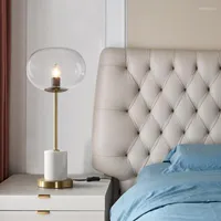 Tafellampen postmodern koper huishouden huislamp woonkamer marmeren Noordse creatieve minimalistische ontwerper