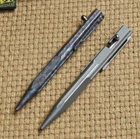 Zwei Sonne Titanium Drill Rod Tactical Pen Camping Jagd im Freien Überleben Praktische EDC Multi Utility Write Pens Tools1747594