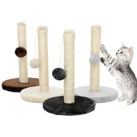 Sisal Rope Gat Ricella Scratching Post Kitten Pet Jumping Tower Tower With Ball Cats divano Protettore Arrampicata Torre Scratcher Tower 2206203479