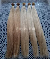 Lummy Keratin Nail U Tips Indian Remy Hair Extensions 18Quot20Quot22quot24quot 27 loiro de mel e 613 Bleach loiro stra6502538