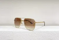 Heiße Retro 0389 Pilotstil Designer Sonnenbrille für Männer Frauen Mode Design cool