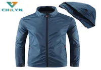 Chilyn UPF50 Sun Protrection Unisex Camping Hiking Jacket Windbreaker通気性ジャケット釣り屋外クイック乾燥薄いコート2208177977545
