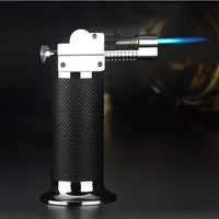 Outdoor BBQ Butane Gas Lighter Torch Turbo Cigarettes Lighters Metal Lighters Smoking Accessories Kitchen Lighters275a
