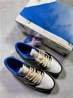Authentic 1 Fragment Low Shoes Travis Scotts High OG Reverse Mocha home Sneakers With Box home Shoes