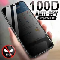 Cell Phone Screen Protectors Protective 13 12 11 Pro 12Mini Screen Protector for IPhone 6 14 7 8 Plus X XR XS Max privacy Glass