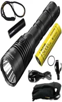 New NITECORE MH25 V2 Tactical Flashlight 1300LM Powerful Torch Light USBC Rechargeable Flashlight with 5000mAh Battery for Huntin