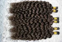 Fusion Human Hair Extensions 2 Darkest Brazilian Virgin Keratin Extensi￳n de cabello I Tip Surly Hair Extensions 300Gstrands9170821