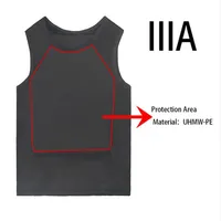 IIIA Niveau ultra-confortable Cacheté anti-armure anti-boulle