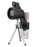 5060 utomhus vandring camping HD Optics Tripod Monocular Telescope Bird Watching with Laser Flashlight Phone Clip