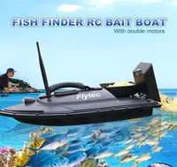Flytec 20115 Инструмент Smart RC Toy Toy Dual Motor Finder Fish Diret Chorty Fishing Ship Boat T2007215574272