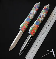 Cuchillo de hifinder de alta calidad D2 Hoja de acero de acero Manejo de aluminio verde cuchillos de supervivencia t￡ctica para acampar Cuchillo de caza EDC9575010