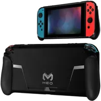 För Nintend Switch Case Stores 2 spel ändra girp -färgen grå blå röd mjuk täckning med stötdämpning262f