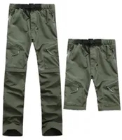 Pantaloni convertibili trekking pantaloni da trekking da donna uomini unisex campeggio esterno campeggio per la pesca tattica dei pantaloni ciclistici 4523683