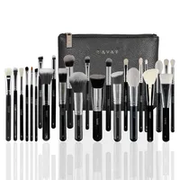 Yavay 25pcs Pennelli Makeup Brushes Set Professional Metting Premium Artiste Yavay En cuir Maquillage Tools Cosmetic Brush Tools 275J