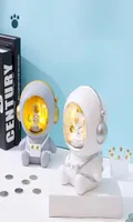 Sublimation Holiday Present Bedroom Decor Light for Kids Soft Silicone Astronaut Night Lights Ornament Birthday Gifts Children LED8301312