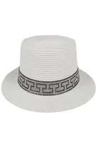 여자 버킷 모자 INS 패션 펄 다이아몬드 밀짚 모자 야외 접을 수있는 해변 선자 여자 여자 여자 넓은 챙 모자 8380145
