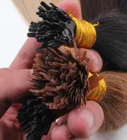 Tam Cuticule Çift Çizilmiş Remy Saç Fan Tip Saç Uzantıları 1GSTRAND 100STRANDSLOT Sarışın Renk Fan Kalesi Saçları8643359