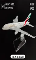 Scale 1 to 400 Metal Aircraft Replica Emirates Airlines A380 B777 Airplane Diecast Model Aviation Plane Collectible Toys for Boys