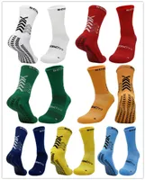 Футбольные носки против Slip Soccer Socks Мужчины, похожие как Soxpro Socks Sox Pro Soccer для баскетбольного велосипедного тренажерного зала Jogging7587141