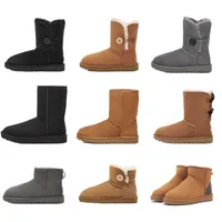 Basketball Shoes Boots Designer Boot Fabric Fashion Shoe Knee Ankle Half Fur Designers Cotton Winter Fall Snow Men Women