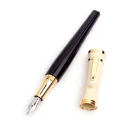 Promotion Pen Greta Garbo M Ballpoint Roller Ball Fountain Pens Luxury Office School Stationery Classic With Pearl On The Clip5945048