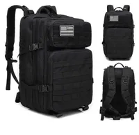 낮은 MOQ 900D Oxford Tactical Backpack 45L Molle Pouch Assault 팩 캠핑 가방 OEM 하이킹