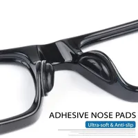Objektivkleidung Farbe Max Silicon Brille Nasenpolster Klebstoff Antislip Stick auf Nosepads für Sonnenbrillen 6 Paare 221119