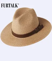 Cappello estivo per donne uomini Panama Straw Beach Hats Fedora UV Sun Protezione Capchapeau Femme T2007158405966