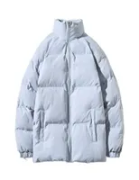 Men039s Down Parkas Warm Streetwear Cotton Coats Slim Male Jackets Solid Windproof Padded Coat Mens Clothing DropMen039s3746061