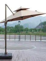 Guarda -chuvas ao ar livre guarda -sol do pátio do pátio Sifang Garden Balcony Large Sun Roman Sentry Box