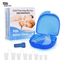 Snuring Stoping Anti Nasal Dilatators Mondbeschermen mondstuk Antisnore Solutions Sleep Care Tools voor mannen Vrouwen beter 221121